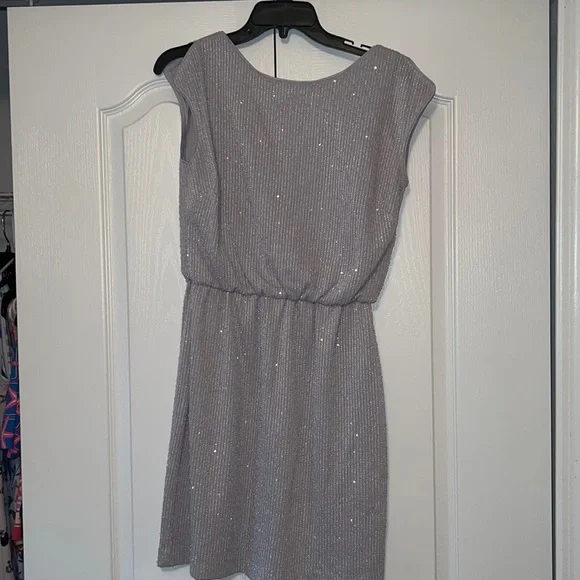 jessica simpson silver dress Jessica Simpson Silver sequin dress. Size Small. Great condition